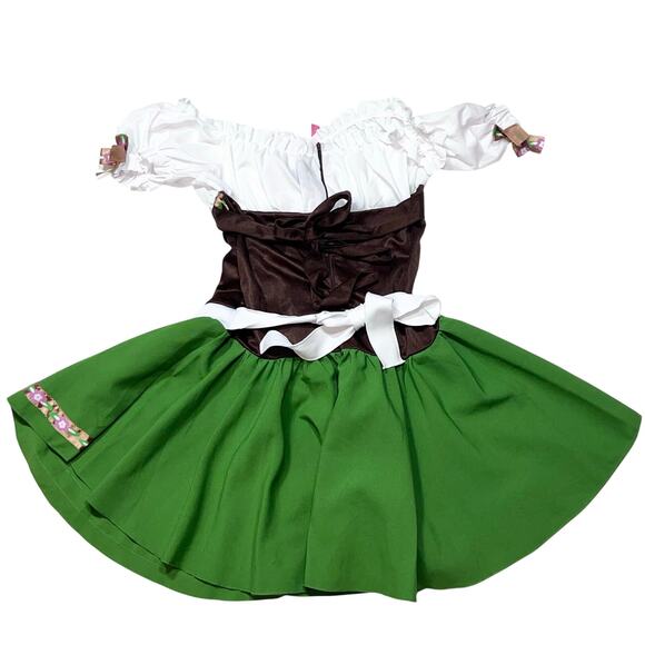 Leg Avenue Green and Pink Oktoberfest Costume - Picture 3 of 7